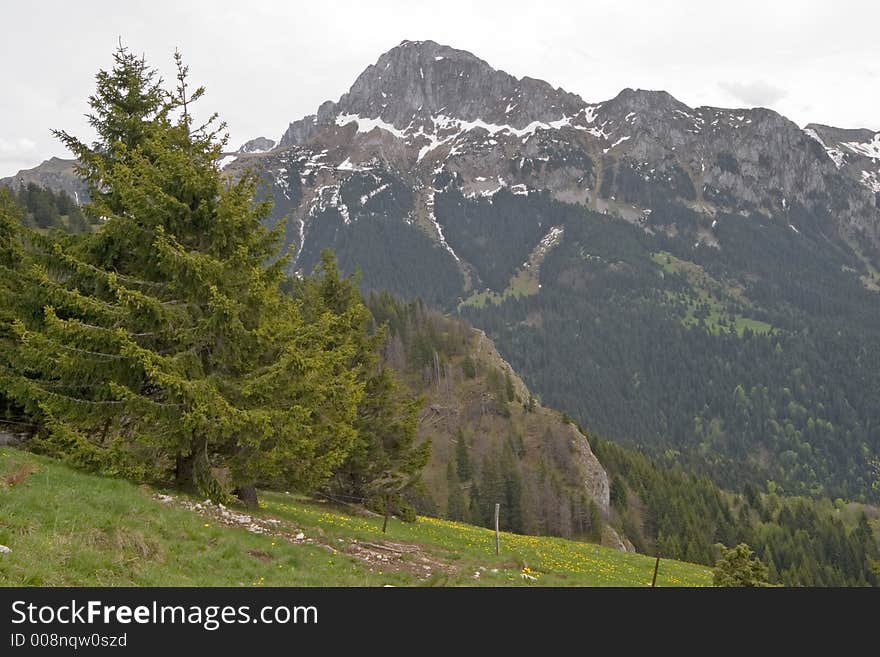 Pic De Memise, French Alps, May 2006