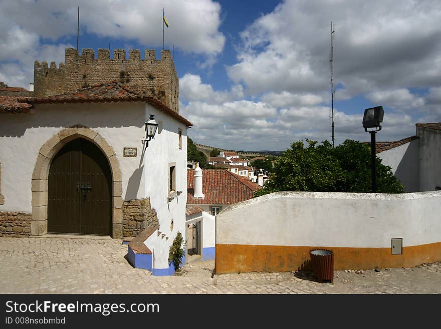 Historic city in a typical city