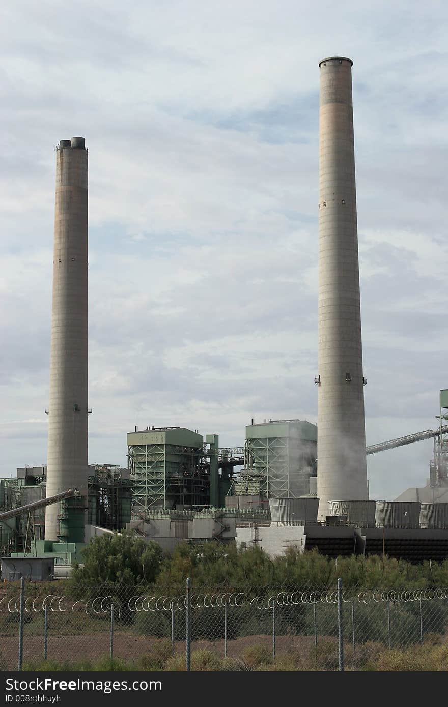 Factory, power plant