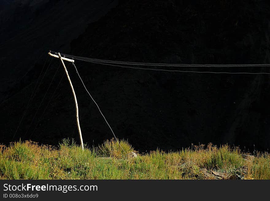 Rural power line