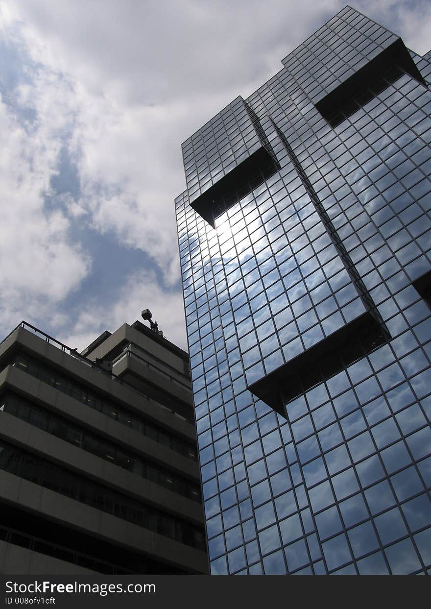 Modern office building in London