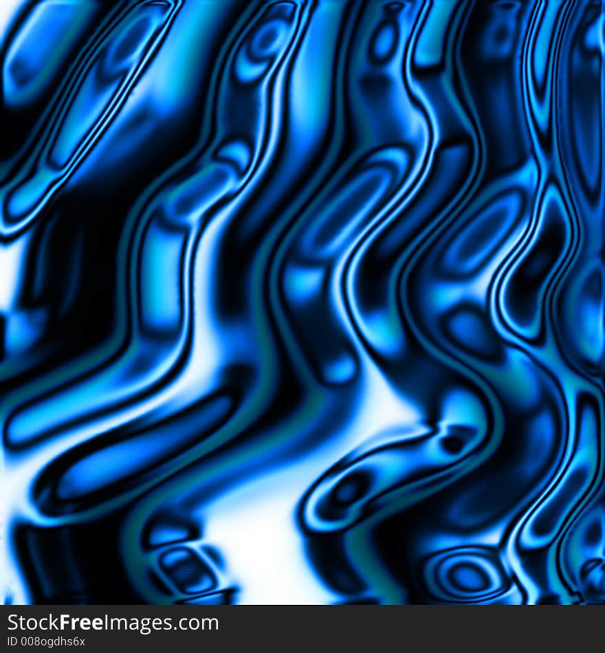 Water texture generated by computer