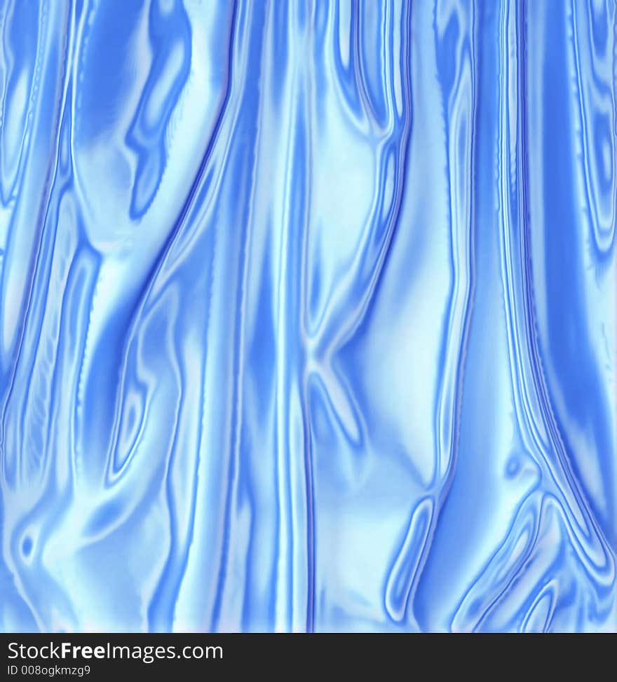 Blue abstract background generated by computer