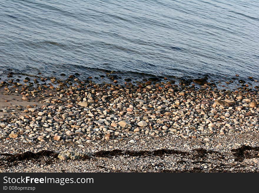 Stones in denmark in the north coast of the seeland island. Stones in denmark in the north coast of the seeland island