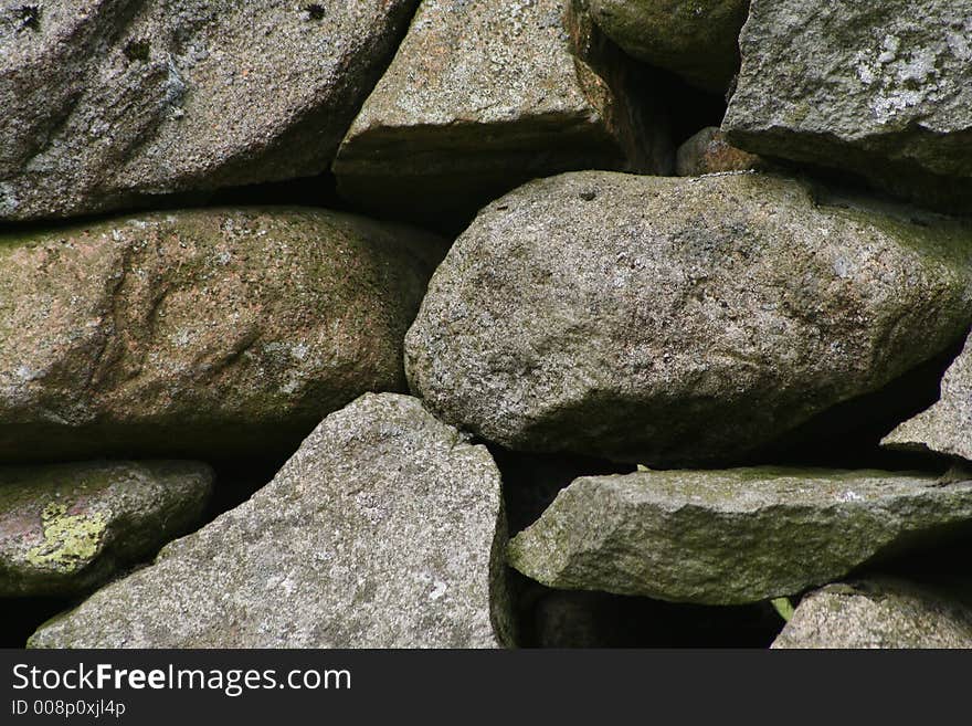 Dry stone wall detail shot, texture or background. Dry stone wall detail shot, texture or background