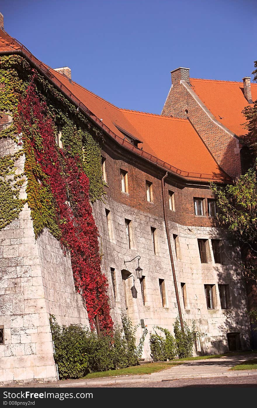 Old house in Krakow, Polan