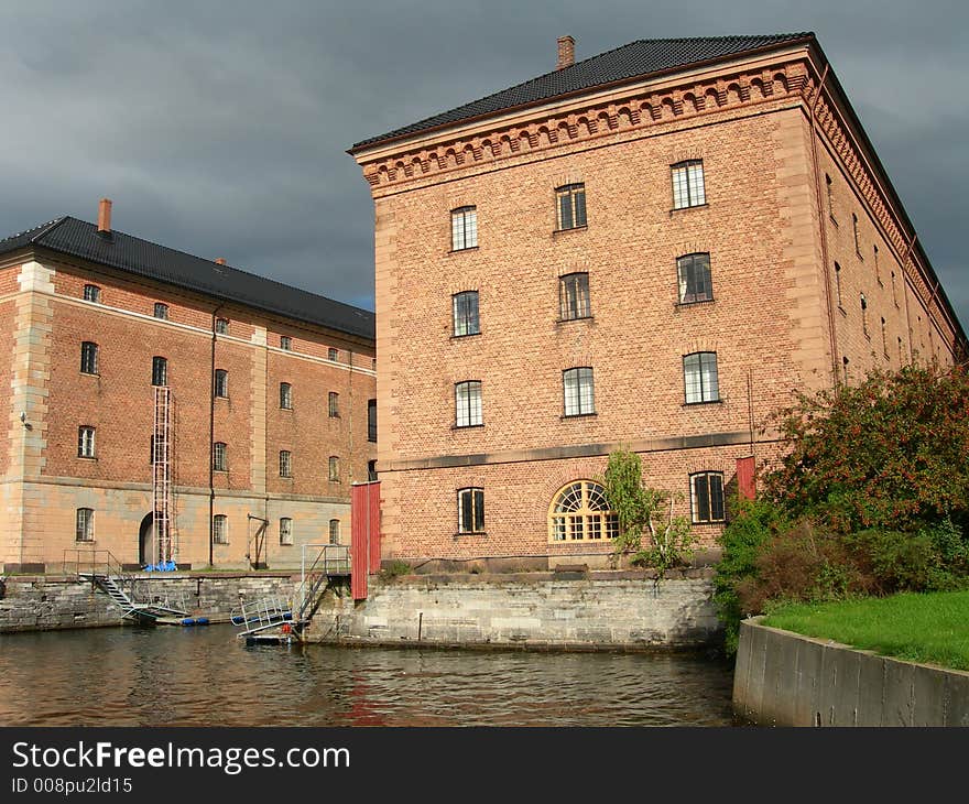 The Norwegian Naval museum at Karljohansvern in Horten.