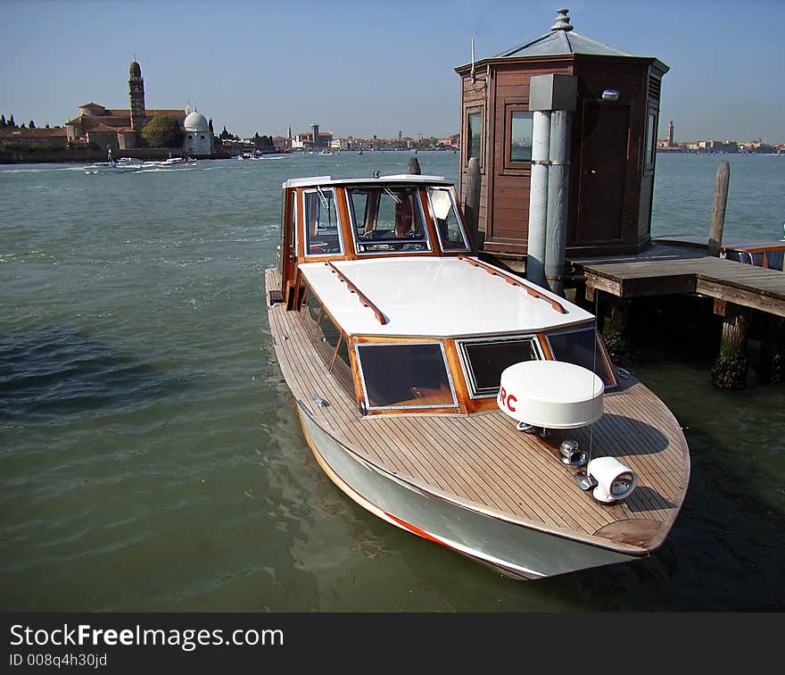 Boat Near Venice