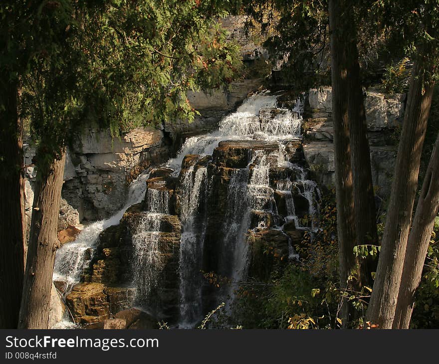 Inglis Falls In Owen Sound