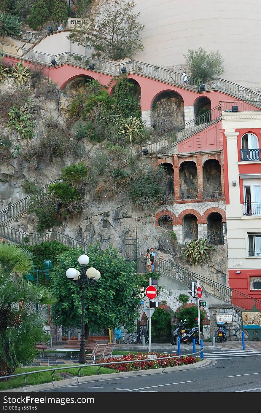 Stairs in Nice