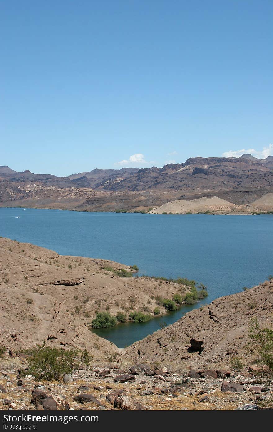 Desert lake