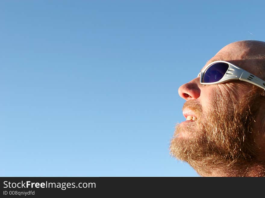 Man in shades