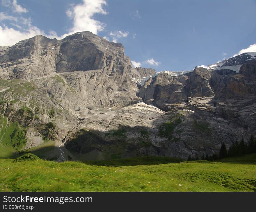 Grindelwald Wilderness Scene