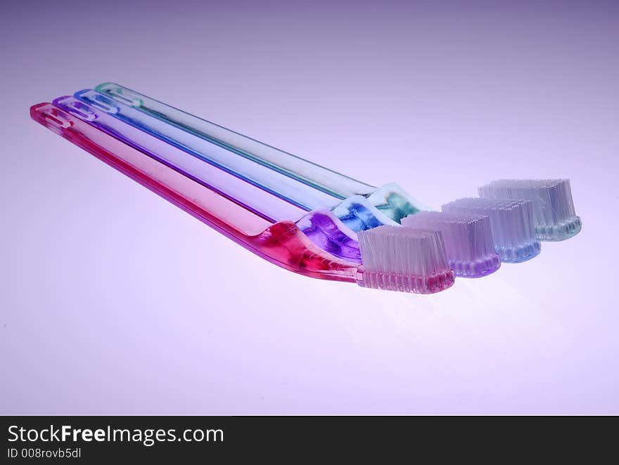 Photo of Various Color Toothbrushes