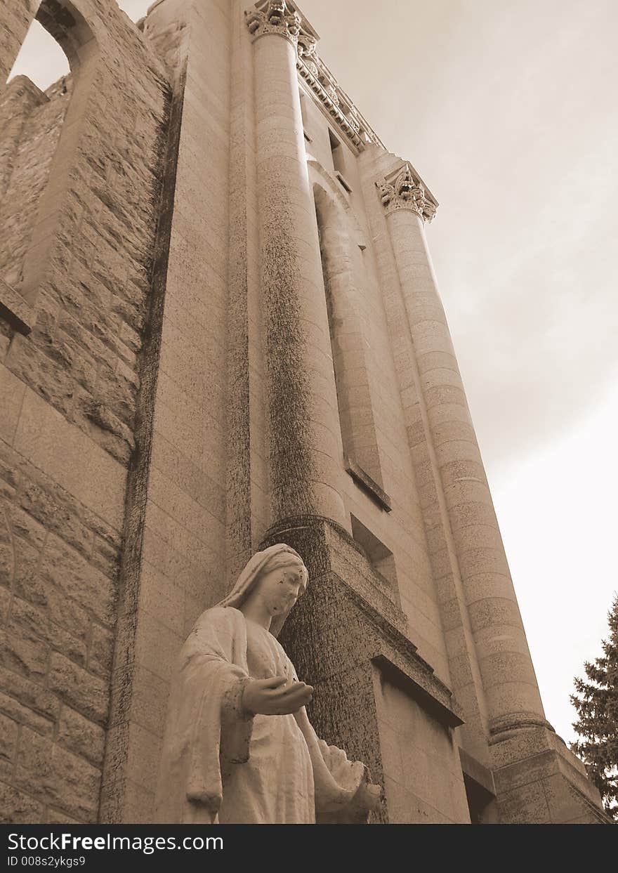 Mother Mary at St. Boniface Cathedral