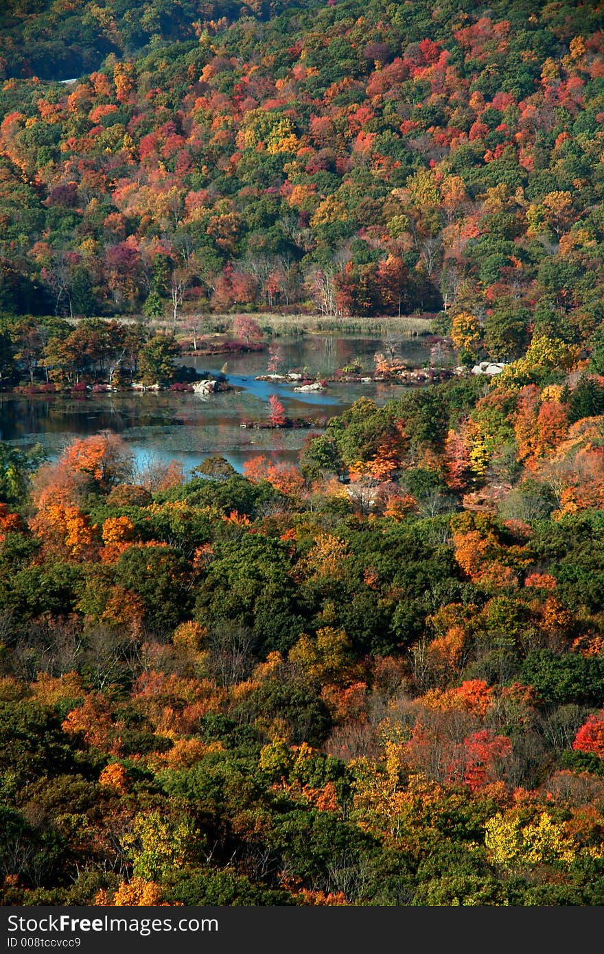 Fall view of the Hudson Valley, Orange/Rockland County NY