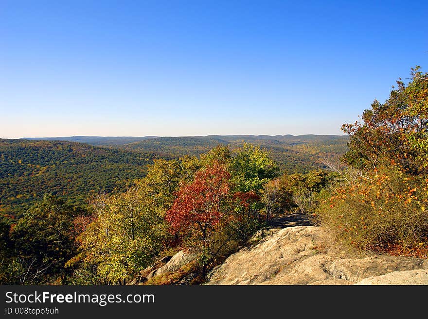 Fall view of the Hudson Valley, Orange/Rockland County NY