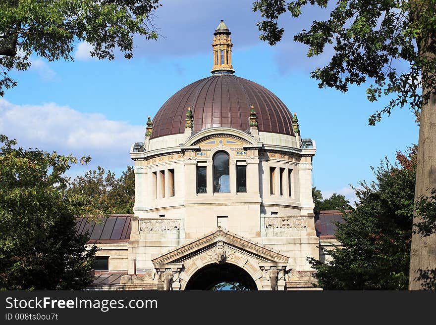 Dome of a neoclassical building