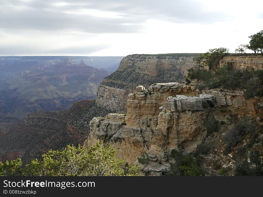 Early morning Canyon View Point. Early morning Canyon View Point