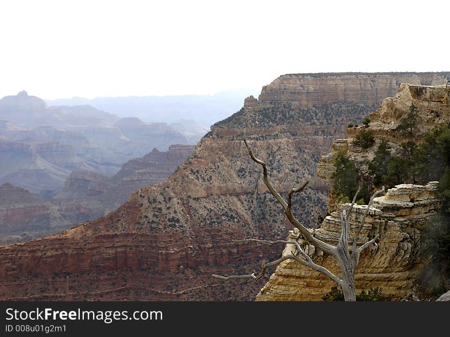 View from the Grand Canyon. View from the Grand Canyon