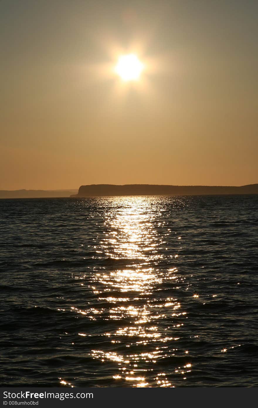 Sunset at Topsail Beach, Newfoundland. Sunset at Topsail Beach, Newfoundland