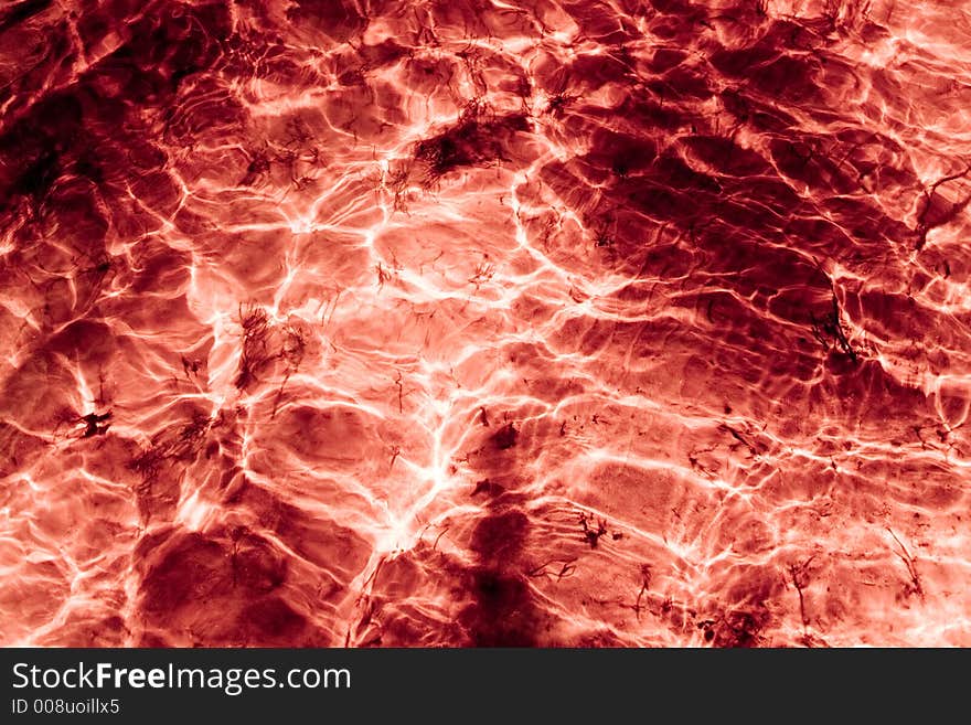 Photo abstract of faintly red