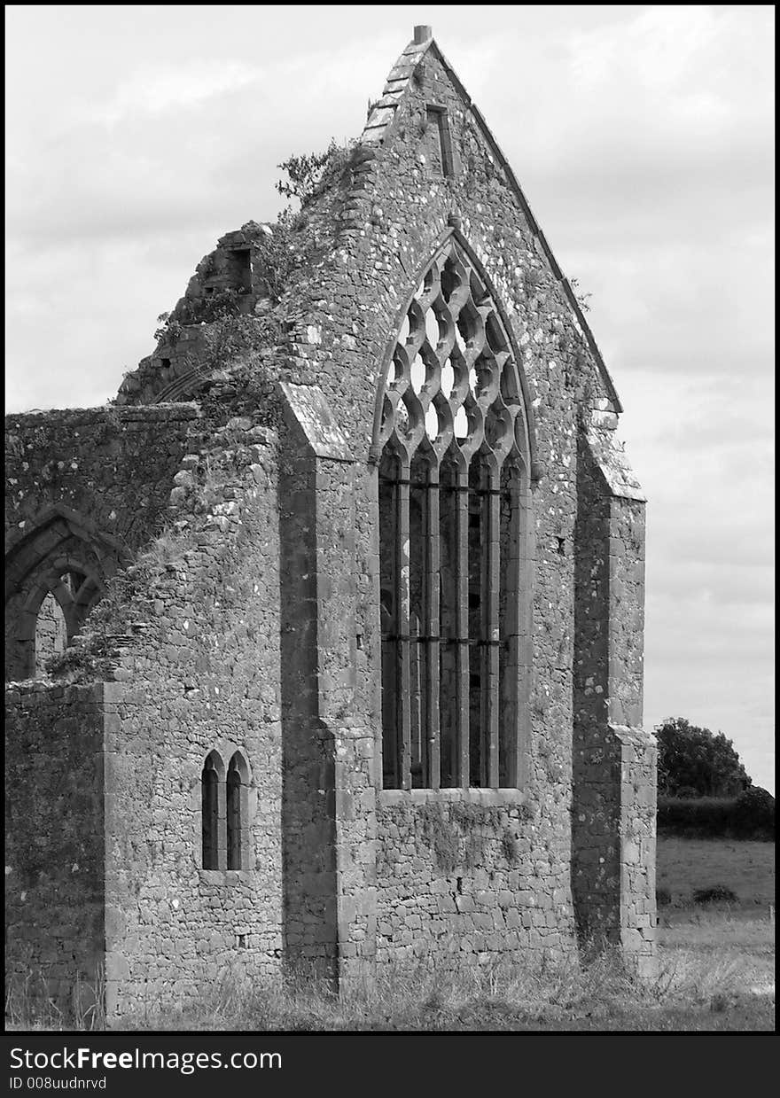 Ruin of Ballybeg Abbey, Ireland