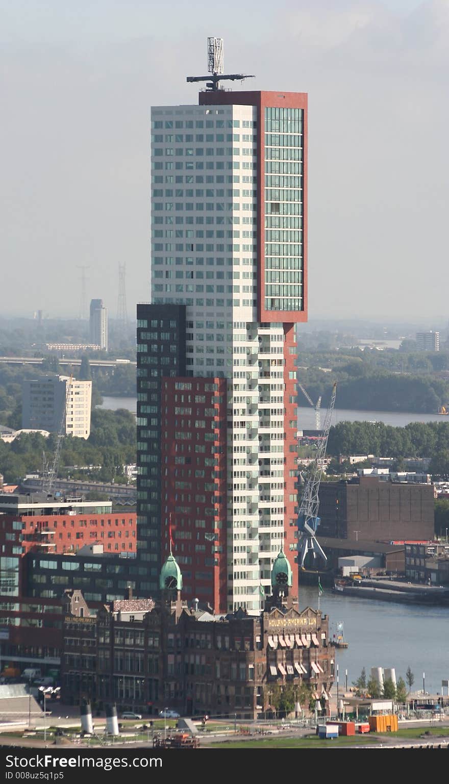 Montevideotower seen from the Euromast