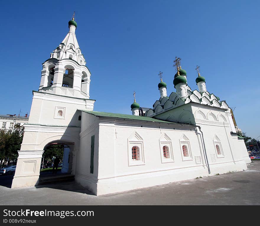 St.Simon Church in Moscow. St.Simon Church in Moscow