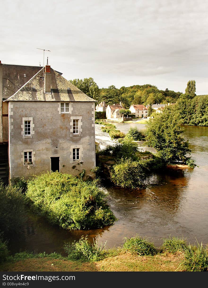 Mill on a Tranquil River