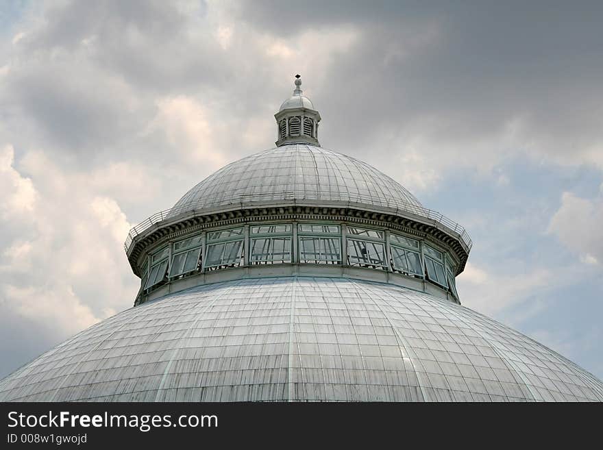 White Domed Garden Building