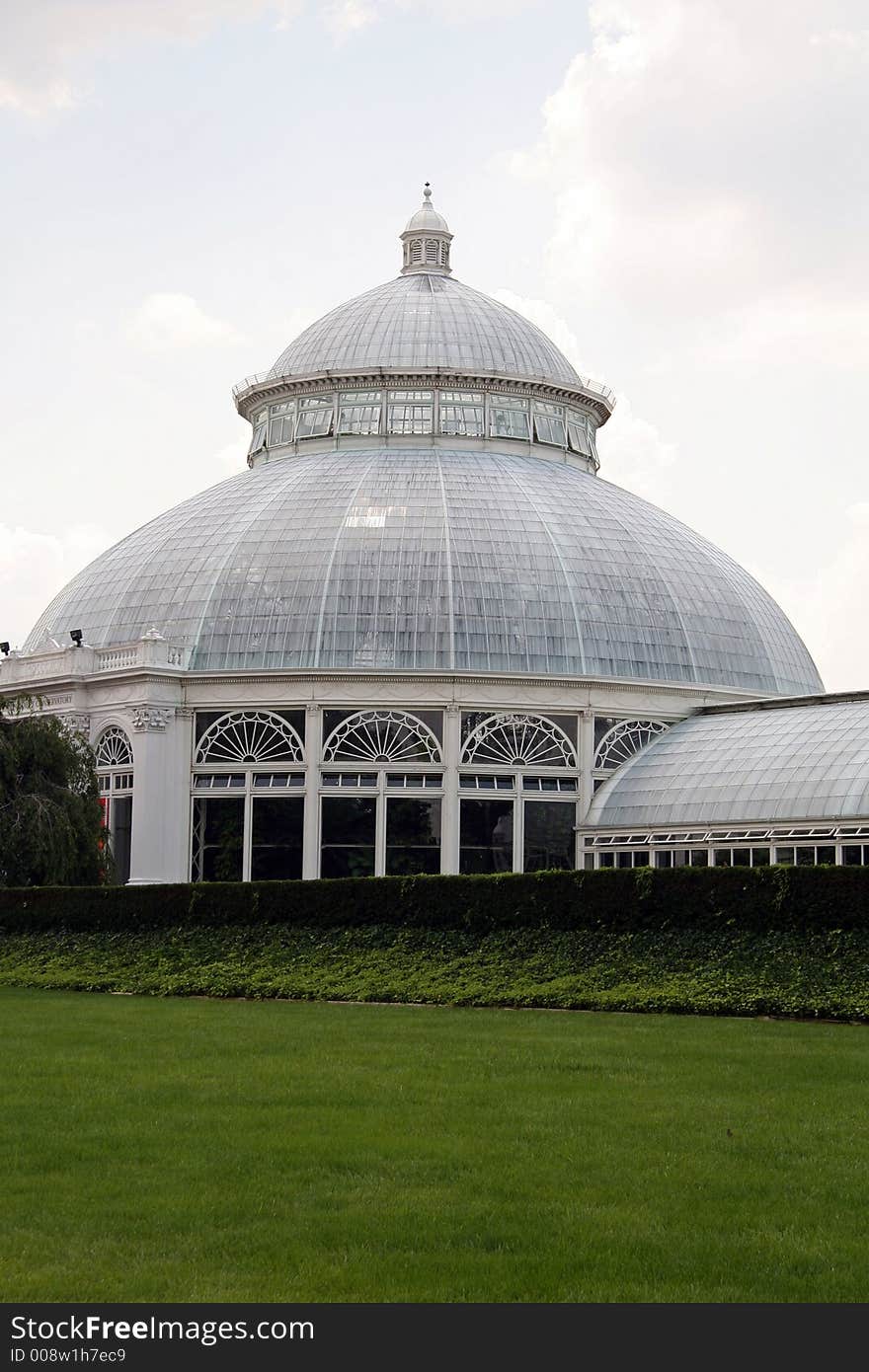 White Domed Garden Building