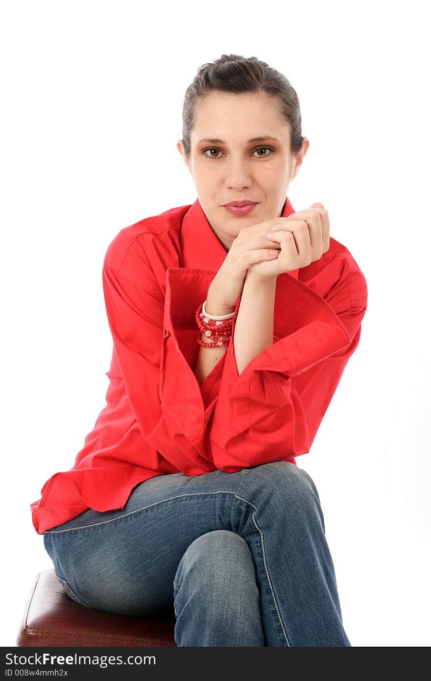 Stock photo of a young woman