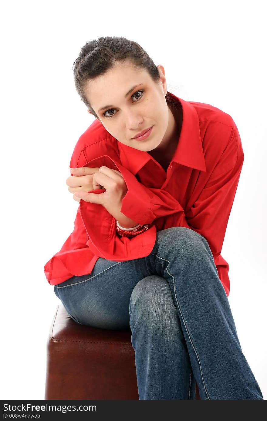 Stock photo of a young woman