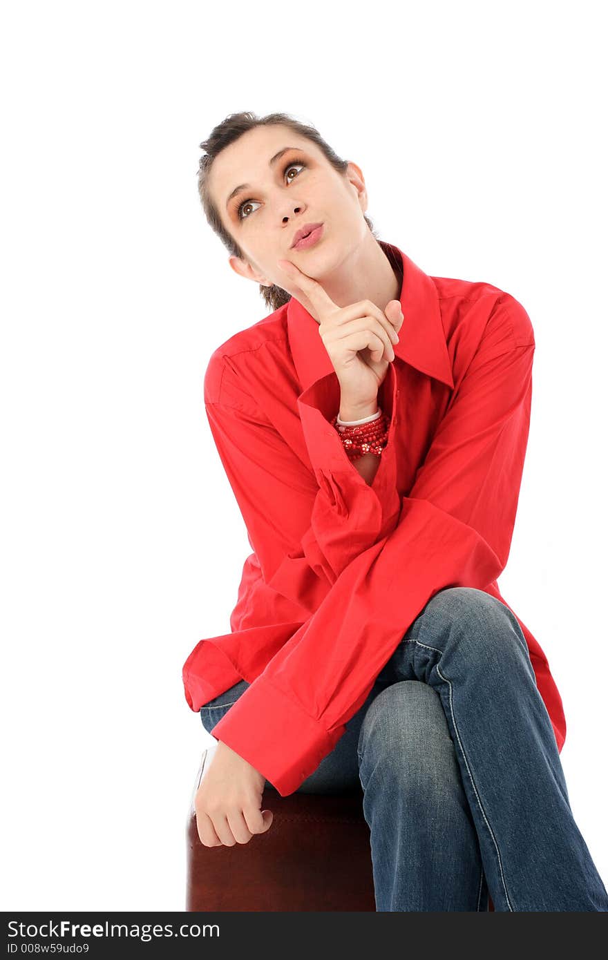 Stock photo of a young woman