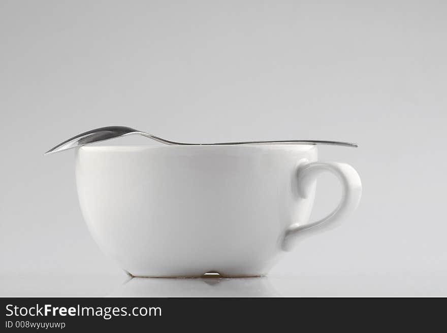 Cup & teaspoon