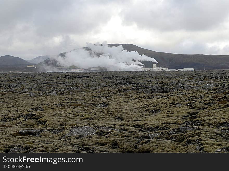 Heating plant in Iceland