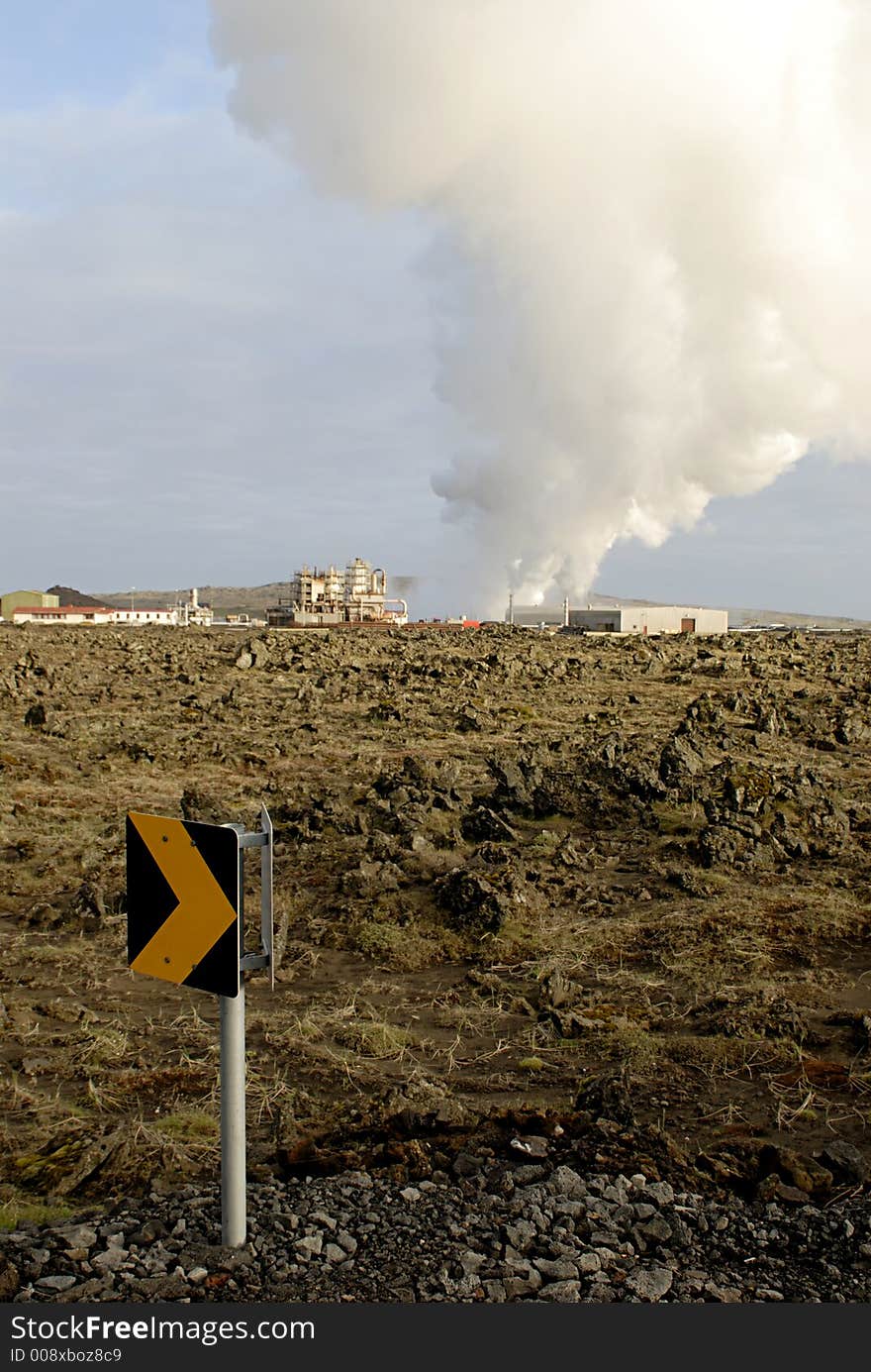 Heating plant in Iceland