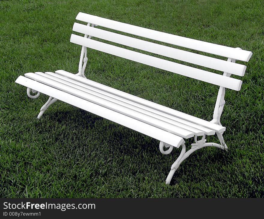 White Bench