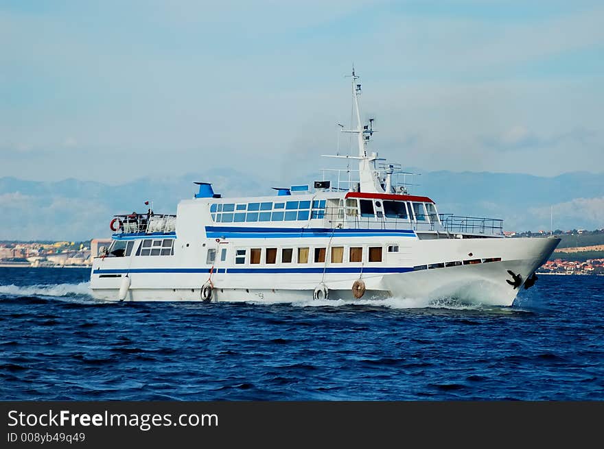 Old passenger ship