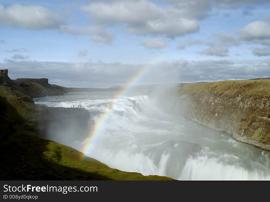 Gulfoss Waterfalls