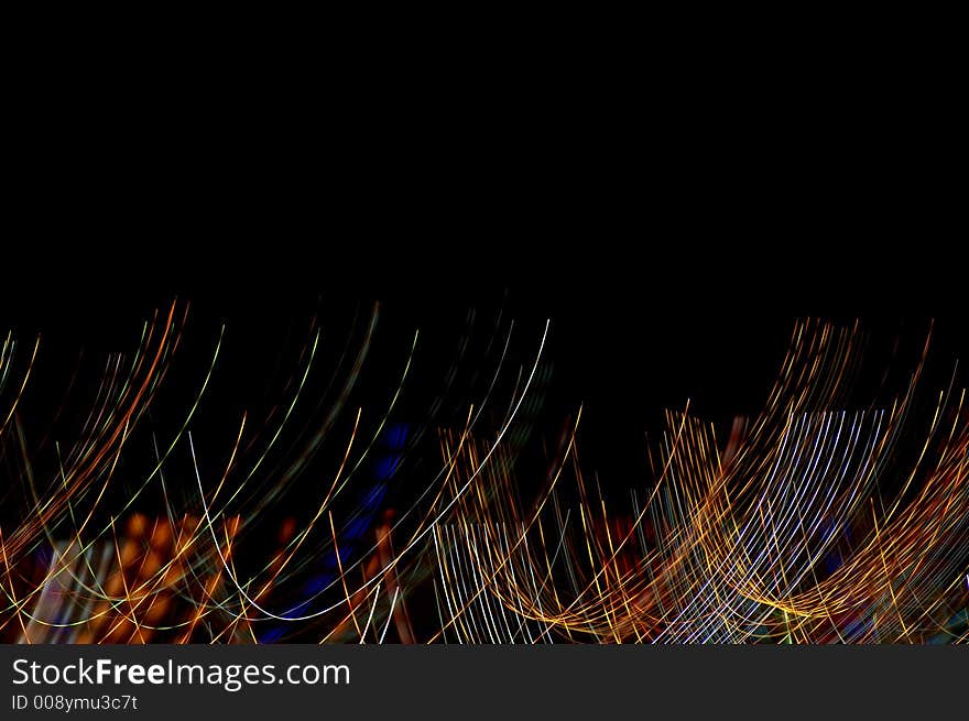 night lights shown in a abstract style from a place called Denia in Spain. night lights shown in a abstract style from a place called Denia in Spain