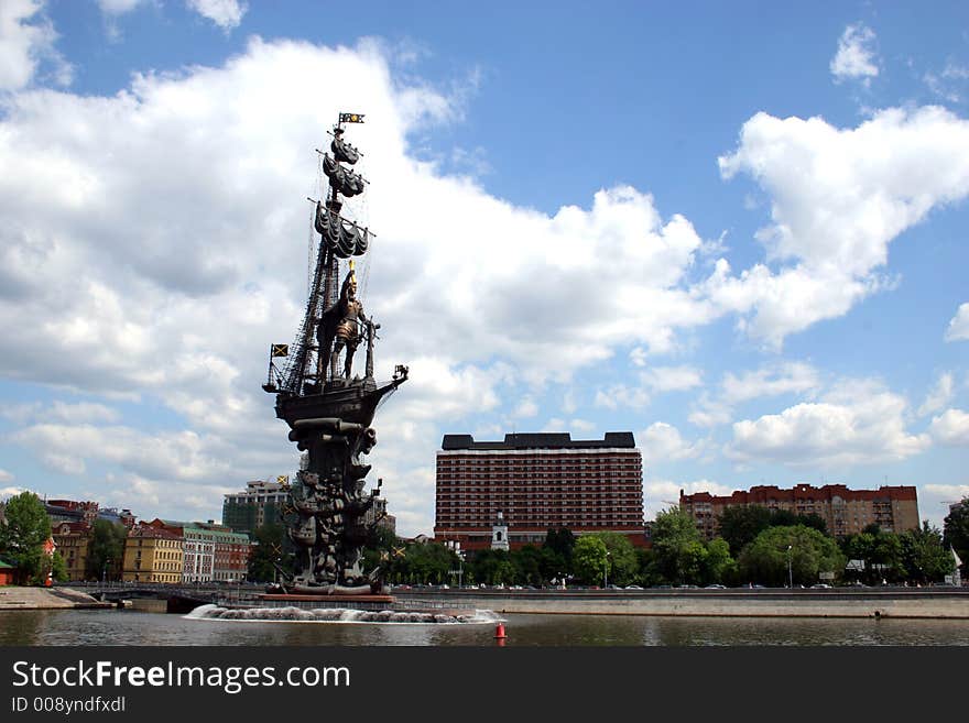 Monument To Peter Great.