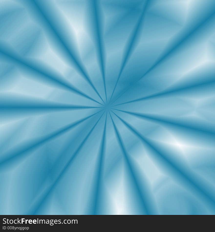 Abstract blue ray shine background. Abstract blue ray shine background