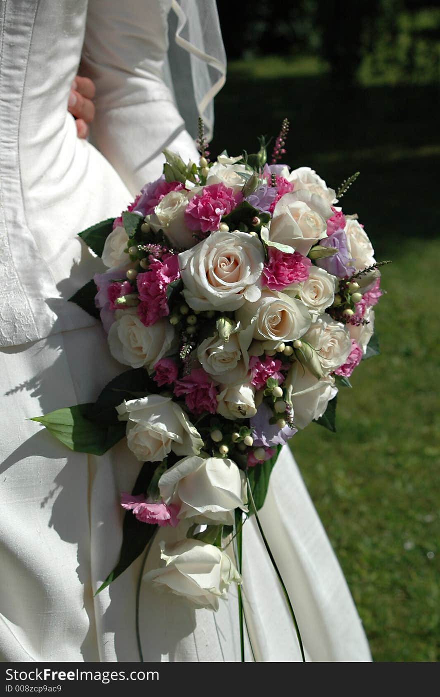 Bouquet And Bride