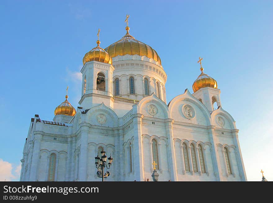 Christ the Savor Cathedral in Moscow