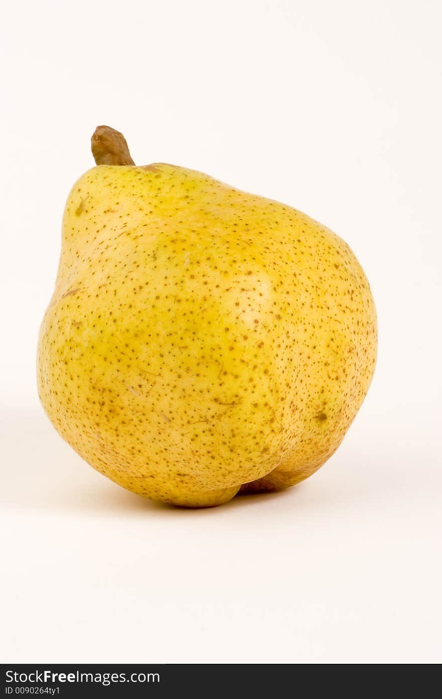 Pear on plain background, Studio shot.