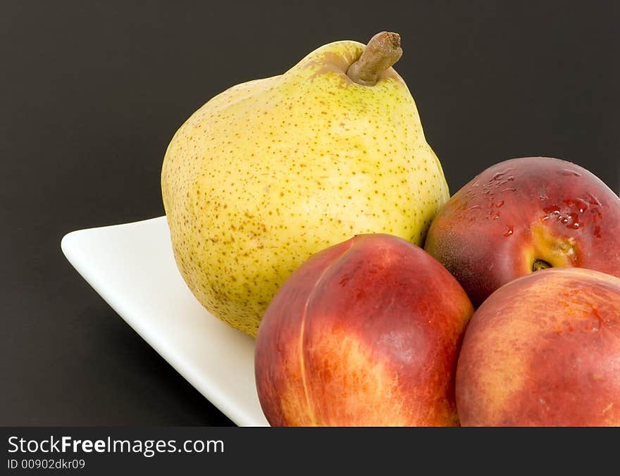 Pear and Nectarines