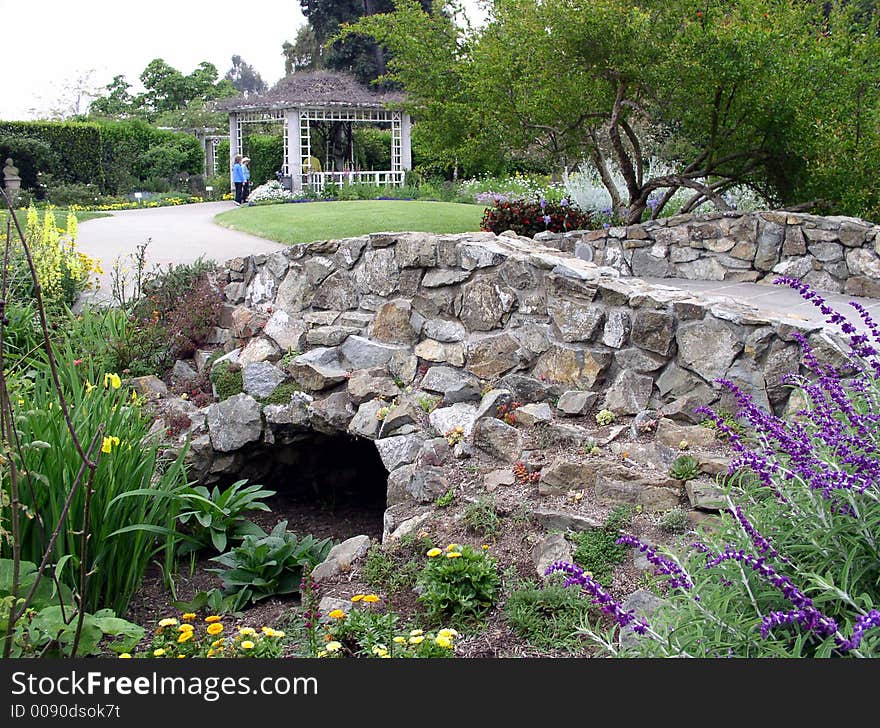 Bridge Over A Dry Stream