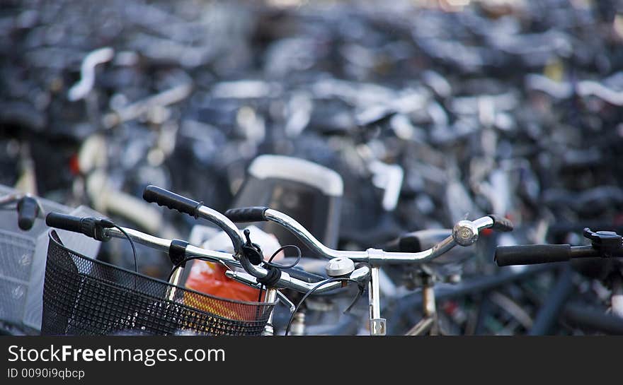 A million parked bikes (Copenhagen)